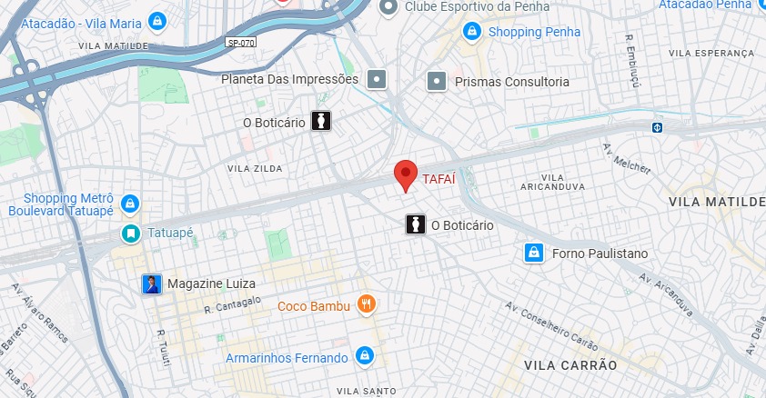 Mapa de São Paulo